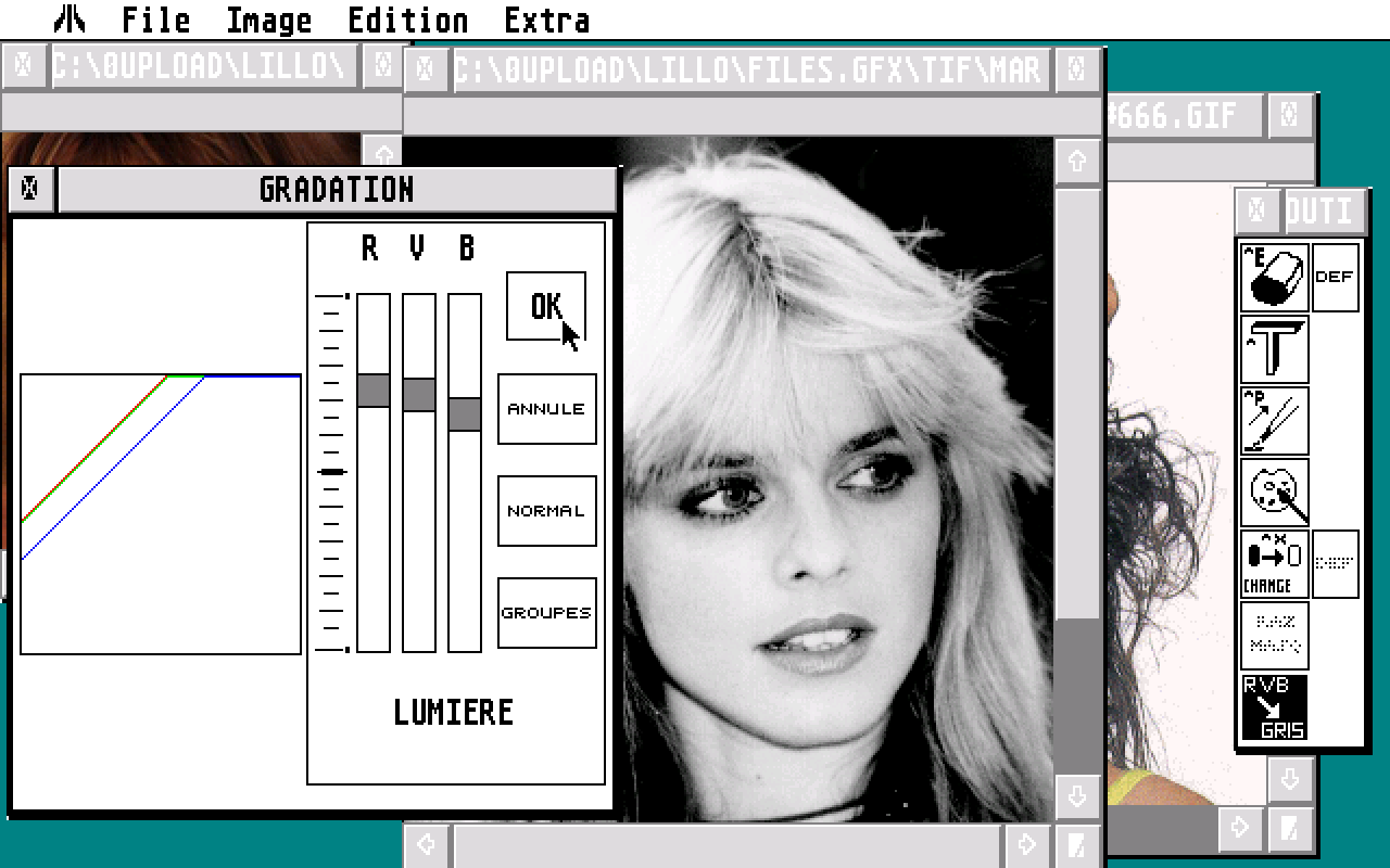 Contraste atari screenshot